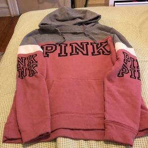 PINK cowl neck pullover